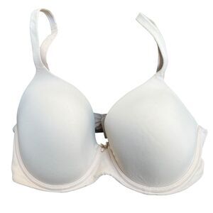 Soma Embraceable Full Coverage Nude Bra Size 38D Underwire Light Padding